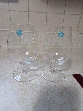 Tiffany  Brandy , Whisky, Cognac, Beer  Snifter Set of 2